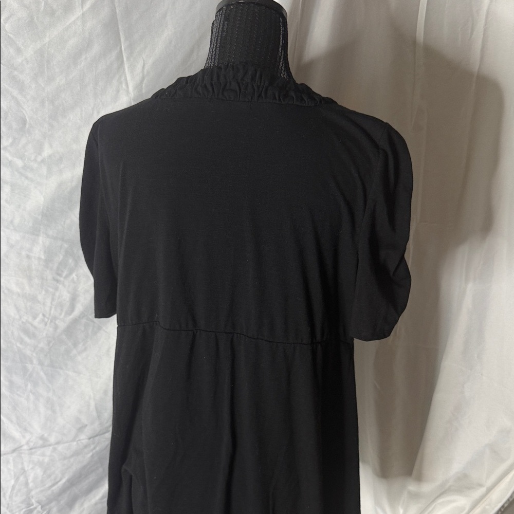 Maurices Black Ruffled Cardigan - Picture 4 of 6